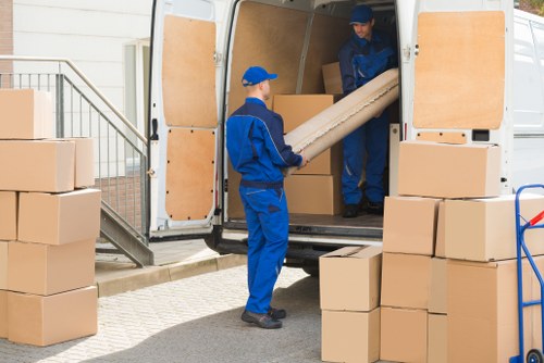 Movers handling a residential move in Wandsworth