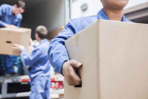 Packing and moving boxes for a man with van service in Wandsworth