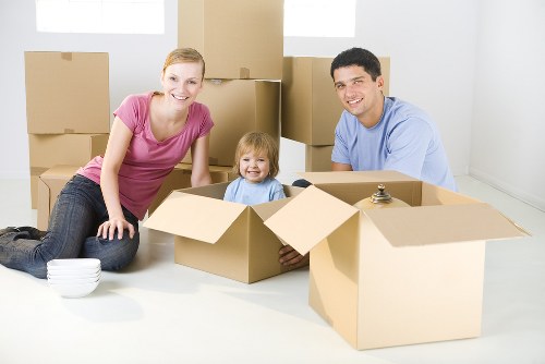 Wandsworth removals team preparing a careful home relocation