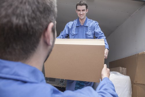 Van service supporting a local move in Wandsworth
