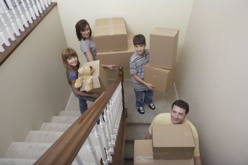Safe card payment processing for moving services
